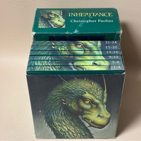 INHERITANCE Christopher Paolini
UNABRIDGED ON 24 COMPACT DISCS - Picture 4 of 5